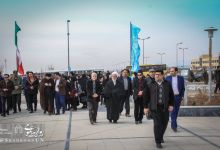 مراسم تجدید میثاق ، گلباران و عطر افشانی در مزار شهدای گمنام دانشگاه های شاهرود 